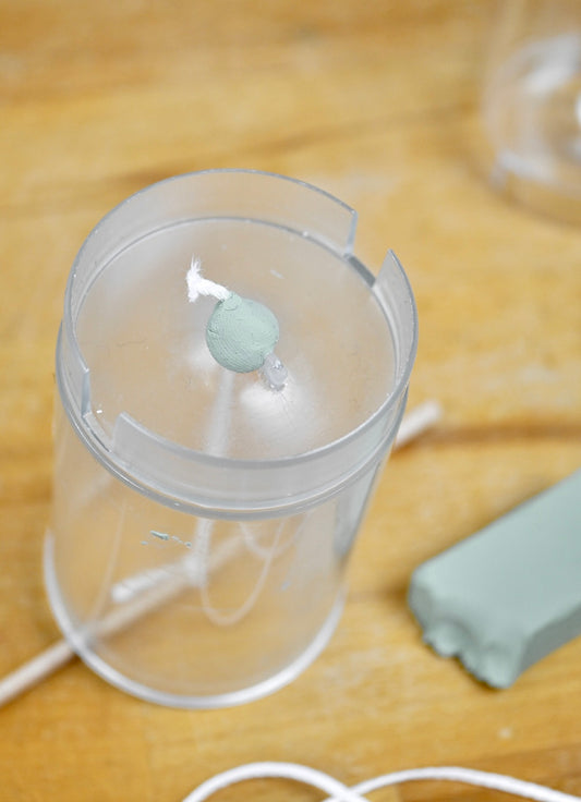 Dichtmasse für Kerzenformen