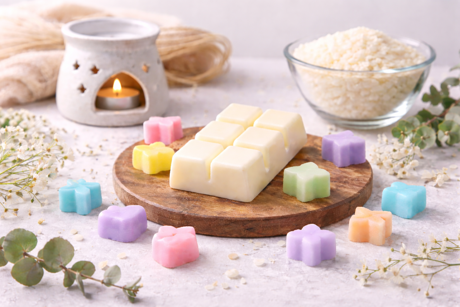 Wachse für Duftmelts