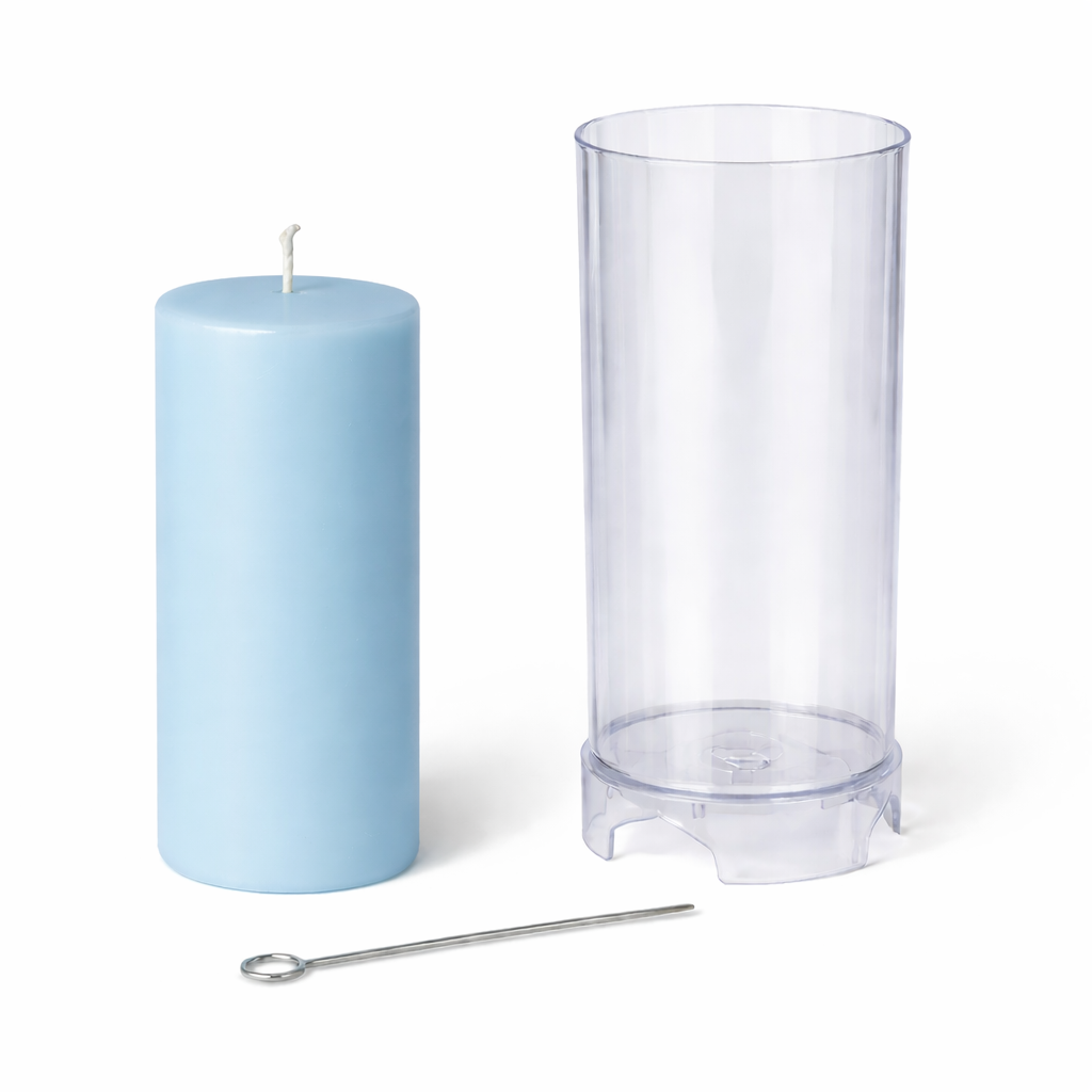 Cylinder candle mold 