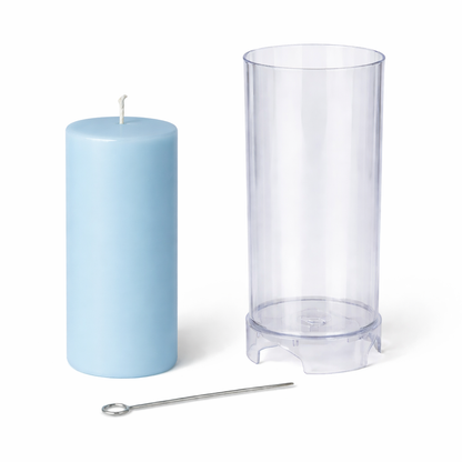 Cylinder candle mold 