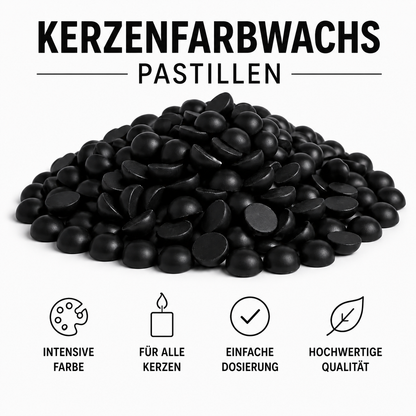 Wachsfarbe hochkonzentriert | Schwarz