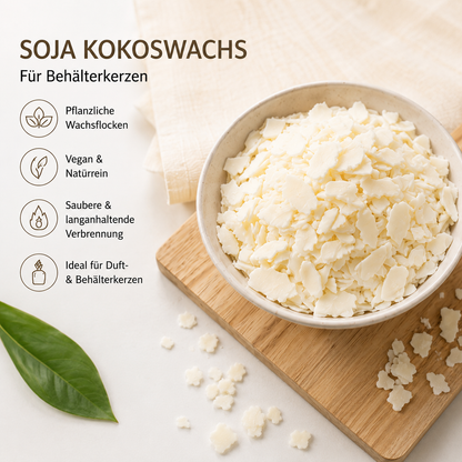 Soja-Kokoswachs