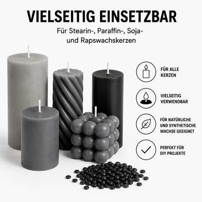 Wachsfarbe hochkonzentriert | Schwarz
