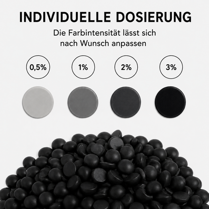 Wachsfarbe hochkonzentriert | Schwarz
