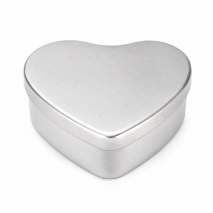 Candle box heart | Silver