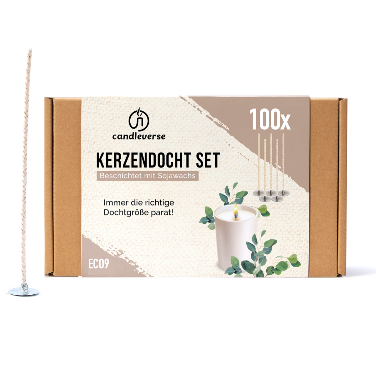 Kerzendocht - ECO Docht