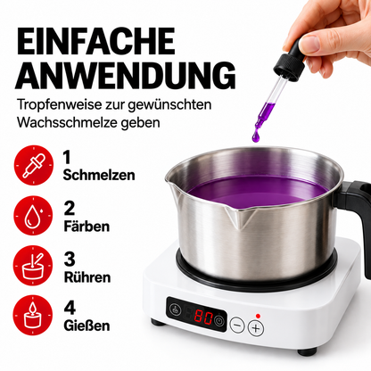 Flüssige Kerzenfarbe | Violett