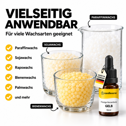 Flüssige Kerzenfarbe | Gelb