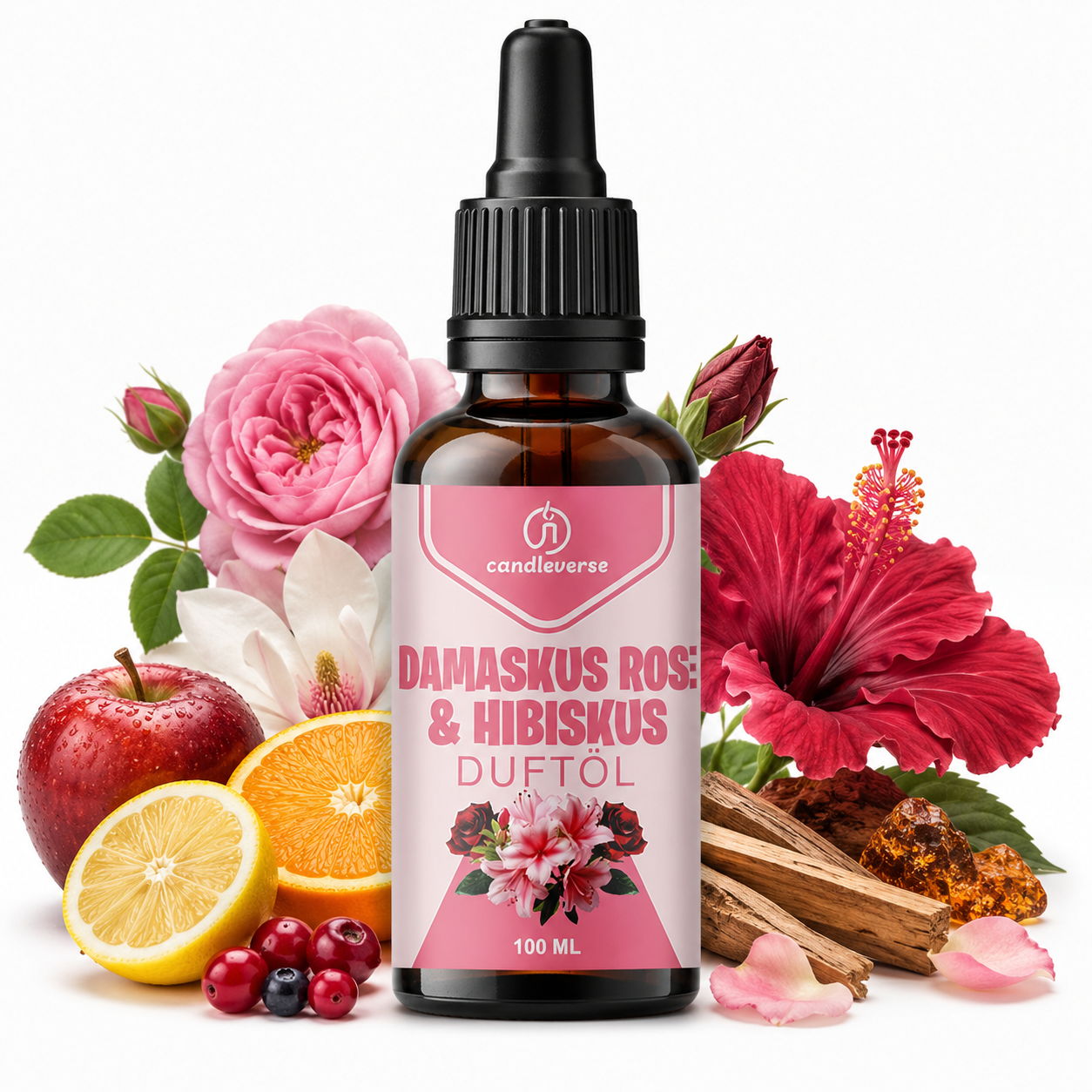 Damaskus Rose & Hibiskus Duftöl