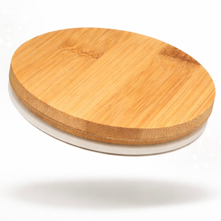 Bamboo lid for 300ml glass jars
