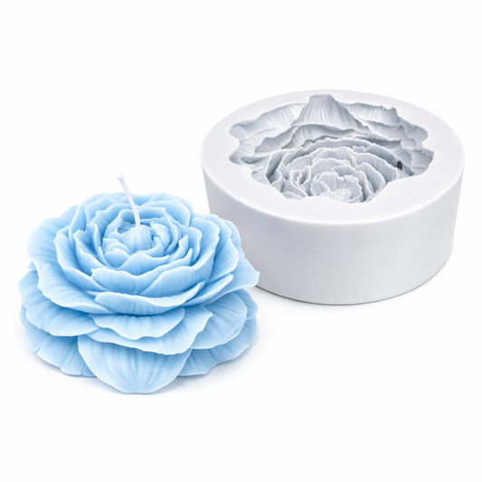 Silikonform Pfingstrose