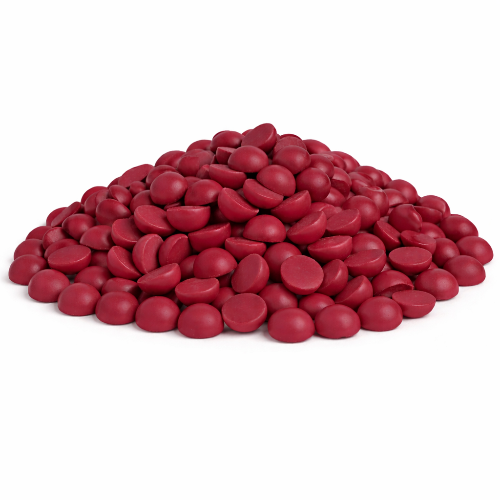 Wax color highly concentrated | wine red