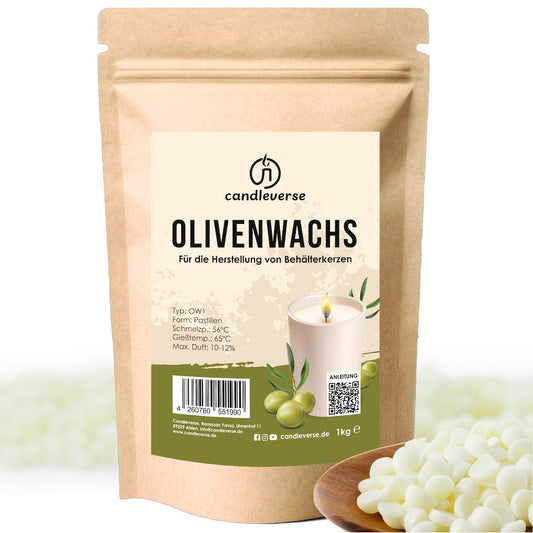 Olivenwachs Pastillen OW1