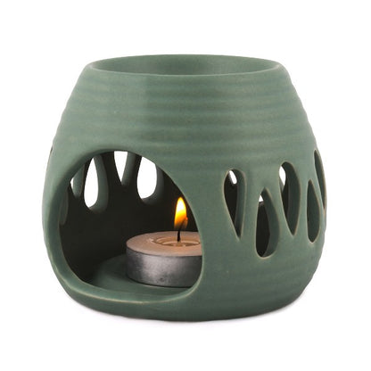 fragrance lamp | olive green