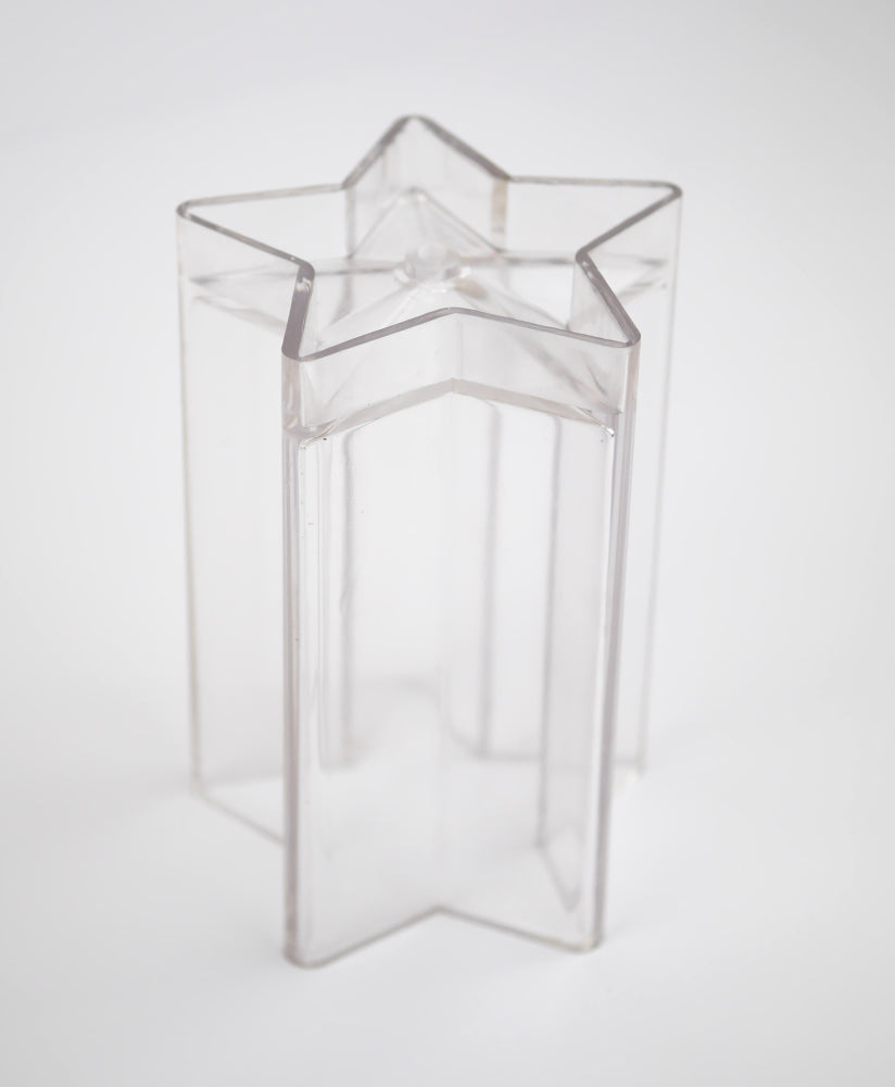 Star candle mold 75 x 110 mm 