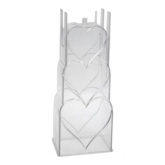 Candle mold heart motif 